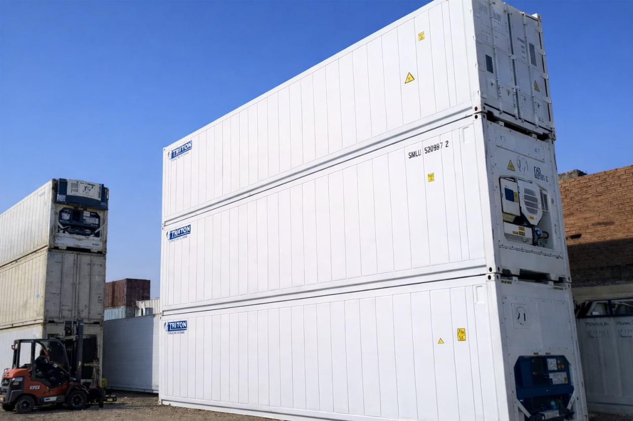 Contenedores refrigerados disponibles para alquiler en Colombia — SRL Logísticos